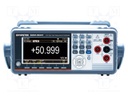 Benchtop multimeter; LCD TFT 4,3"; 5 digits (50000); True RMS