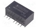 Converter: DC/DC; 3W; Uin: 4.5÷9V; Uout: 5VDC; Uout2: -5VDC; SIP8
