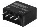 Converter: DC/DC; 1W; Uin: 10.8÷13.2V; 5VDC; Iout: 200mA; SIP4; 1.5g