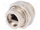 Coupler; PIN: 8; Cat: 5e; shielded; Layout: 8p8c; IP67