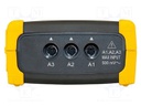 Meter: power quality analyser; LCD 3,7"; Interface: RS232,USB