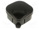Enclosure: junction box; X: 92mm; Y: 92mm; Z: 44mm; IP54; black