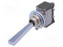 Switch: toggle; Pos: 2; SPDT; ON-ON; 6A/125VAC; Leads: for soldering