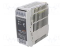 Power supply: switched-mode; for DIN rail; 120W; 12VDC; 10A; IP20