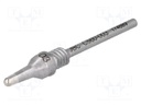 Nozzle: desoldering; 2.7x1mm; Features: longlife