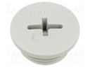 -20÷80°C; Accessories: stopper; Enclos.mat: ABS; Colour: grey