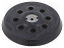 Bracking pad; 125mm; Mounting: self-adhesive
