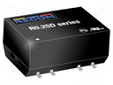 Converter: DC/DC; 0.25W; Uin: 2.97÷3.63V; Uout: 3.3VDC; Iout: 38mA