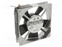 Fan: AC; axial; 120x120x25mm; 117m3/h; 38dBA; ball bearing; 2500rpm