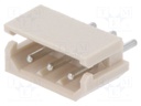 Socket; wire-board; male; SPOX; 2.5mm; PIN: 3; THT; 3A; tinned; 250V