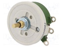 Potentiometer: shaft; single turn; 50Ω; 50W; ±10%; 6mm; wirewound