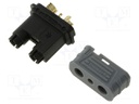 Connector: DC supply; QS; polyamide; Mech.durability: 3000cycles
