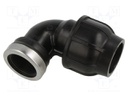 Splice terminal: clamping; Thread: G 1 1/4" internal; 40mm; Plast