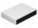 Enclosure: with panel; X: 245mm; Y: 175mm; Z: 50mm; ABS; light grey