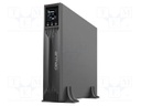 Power supply: UPS; 700W; 1000VA; 208÷240V; 450x440x88mm; 9Ah; 8h