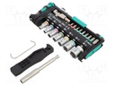 Kit: screwdriver; hex key,Phillips,slot,Torx®; Mounting: 1/4"