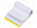 Self-adhesive cable holder; PVC; grey; Cable P-clips