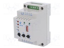 Module: level monitoring relay; conductive fluid level; DIN