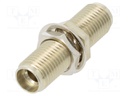 Connector: fiber optic; coupler; FSMA
