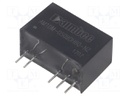 Converter: DC/DC; 1W; Uin: 4.5÷5.5V; Uout: 9VDC; Uout2: -9VDC; SIP7