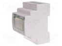 Electric energy meter; digital,mounting; for DIN rail mounting