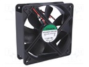 Fan: DC; axial; 24VDC; 120x120x38mm; 234.4m3/h; 48dBA; ball bearing