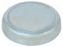 Magnet: permanent; hard ferrite; 100N; Ø: 36mm; H: 7.7mm; steel