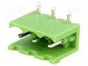 Pluggable terminal block; Contacts ph: 5.08mm; ways: 3; socket