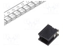 Connector: wire-board; Minitek MicroSpace; socket; male; vertical