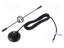 Antenna; black; SMA; 50W; 600MHz÷2.7GHz; 50Ω; 3m; 14dBi; -20÷85°C