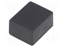 Enclosure: designed for potting; X: 20mm; Y: 25mm; Z: 14mm; ABS