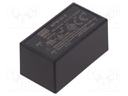 Power supply: switched-mode; modular; 5W; 5VDC; 45.7x25.4x21.5mm