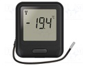 Data logger; temperature; ±0,5°C; Interface: USB; Resol: 0.1°C