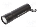 Torch: LED; IP54; 100lm; L: 102mm; Ø: 28mm; Range: 50m; 6000K; -10÷40°C