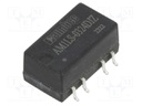 Converter: DC/DC; 1W; Uin: 2.97÷3.63V; Uout: 24VDC; Uout2: -24VDC