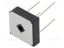 Bridge rectifier: single-phase; Urmax: 1kV; If: 35A; Ifsm: 400A