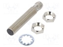 Sensor: inductive; Output conf: PNP / NO; 0÷9mm; 10÷30VDC; M12