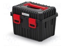Toolbox; 445x360x337mm; polymer; HEAVY; 25kg