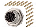 Connector: circular; Series: RT360; socket,plug; female; crimped