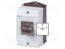 Switch: reversing cam switch; Stabl.pos: 3; 63A; 1-0-2; Poles: 3