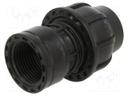 Splice terminal: clamping; Thread: G 1" internal; 25mm; Plast