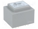 Transformer: encapsulated; 7VA; 230VAC; 7.5V; 7.5V; 0.46A; 0.46A