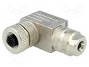 Plug; M12; PIN: 5; female; A code-DeviceNet / CANopen; for cable
