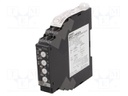 Current Monitoring Relay, Single Phase, K8DT-AS Series, SPDT, DIN Rail, Screw