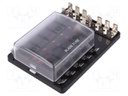 Fuse acces: fuse boxes; fuse: 19mm; 30A; screw; Body: black; UL94V-0