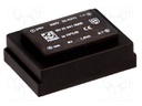 Transformer: encapsulated; 1.6VA; 230VAC; 9V; 178mA; Mounting: PCB