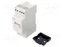 Relay: installation; bistable,monostable; SPDT; 24VAC; 16A; IP20