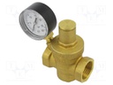 Pressure reducer; max.16bar; 0÷85°C; Hydraulic connection: 1"