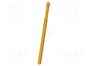 Test needle; Operational spring compression: 6.4mm; 5A; Ø: 1.8mm