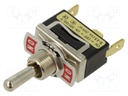 Switch: toggle; Pos: 3; SP3T; ON-OFF-ON; 15A/250VAC; 0÷55°C; IP40